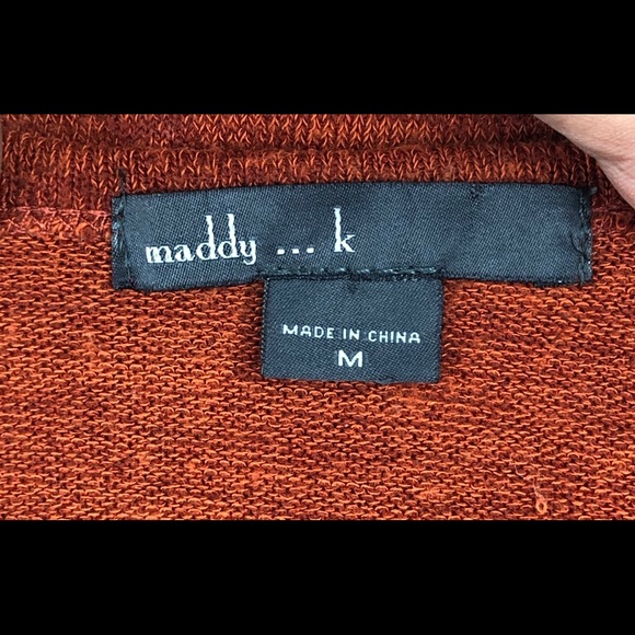 Maddy...k square sweater vibrant colors - Picture 7 of 7